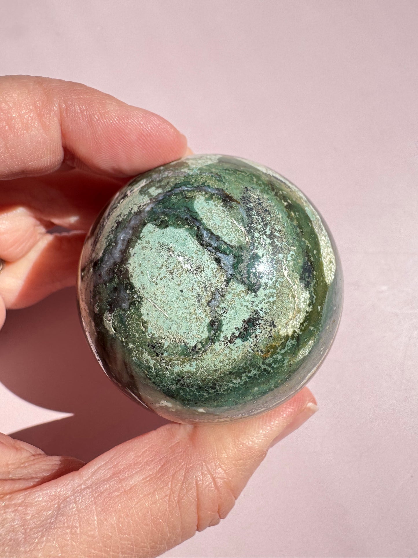 Unicorn Jasper Sphere - from India (Item B)