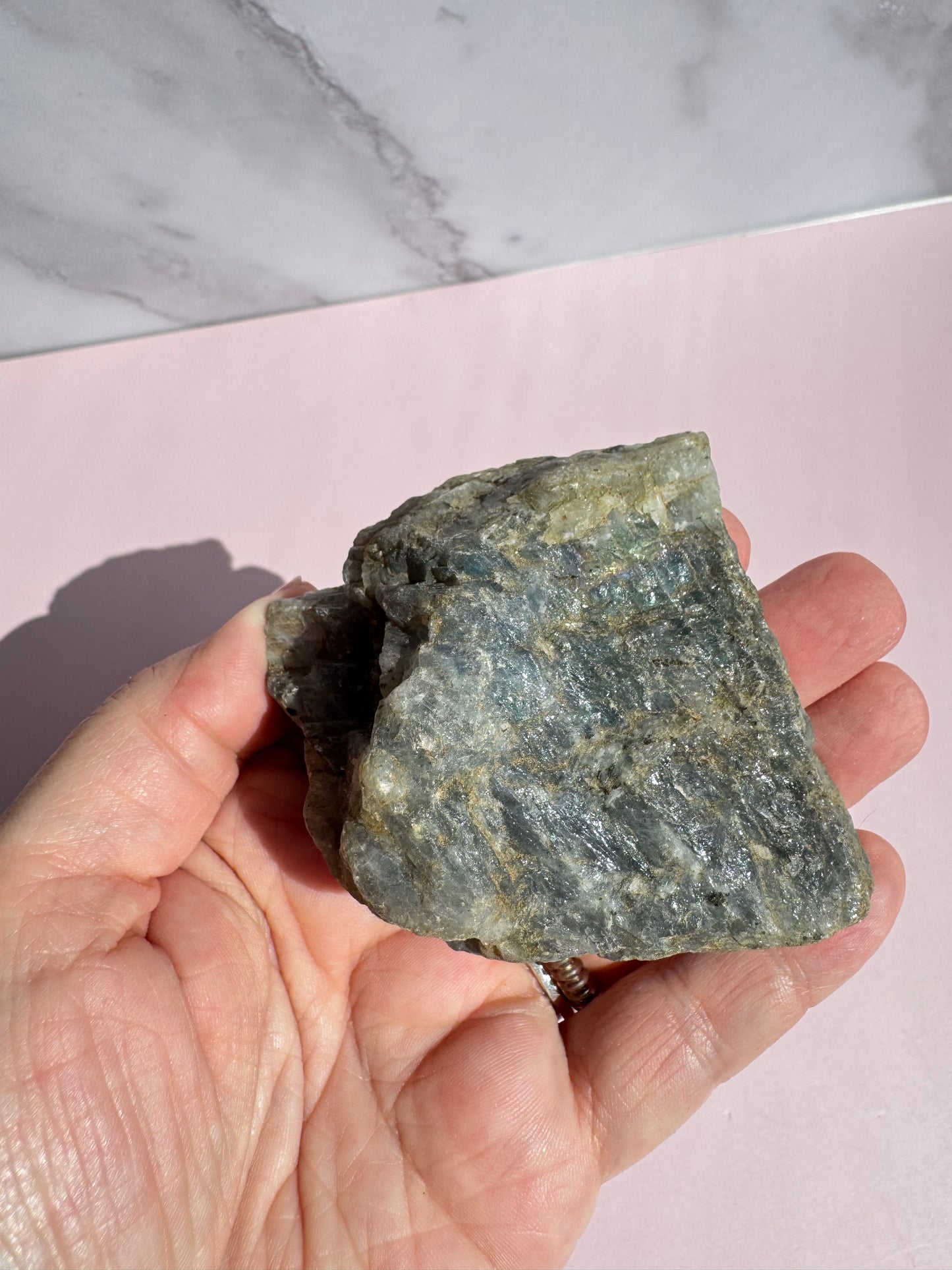 Labradorite Semi-Polished Slab - Item J