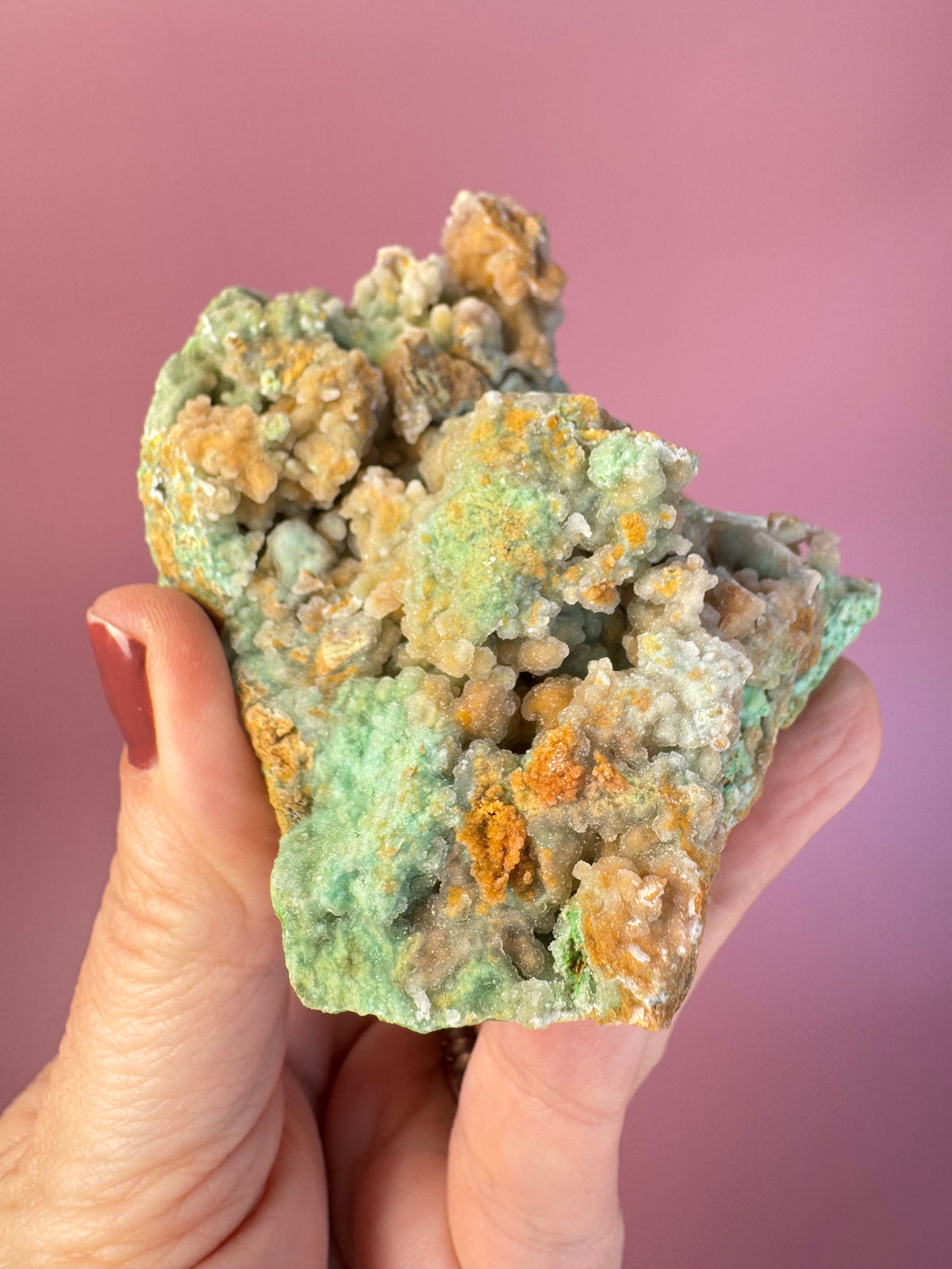 "Caramel Apple" Smithsonite Raw Specimen - Item H