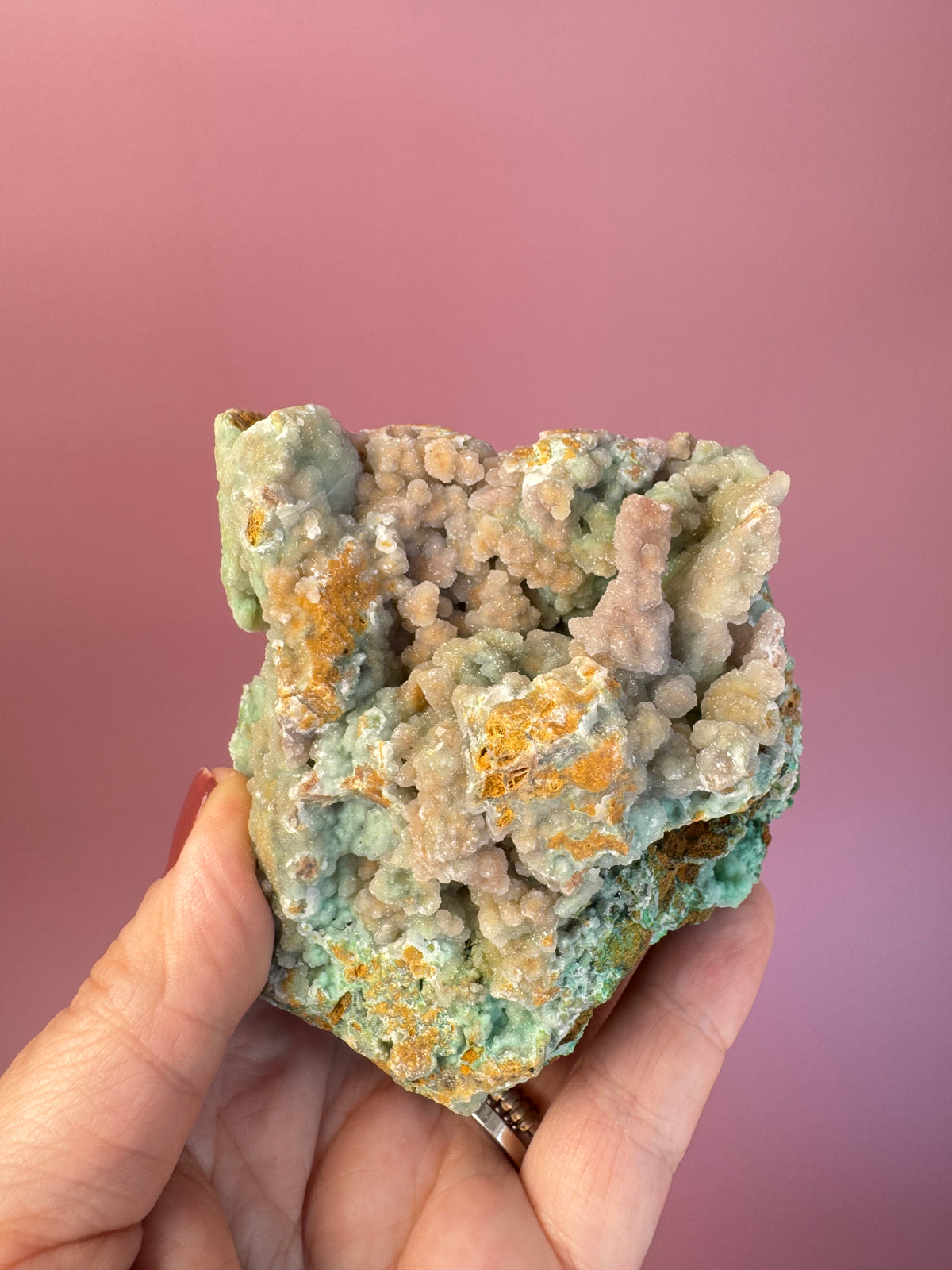 "Caramel Apple" Smithsonite Raw Specimen - Item K