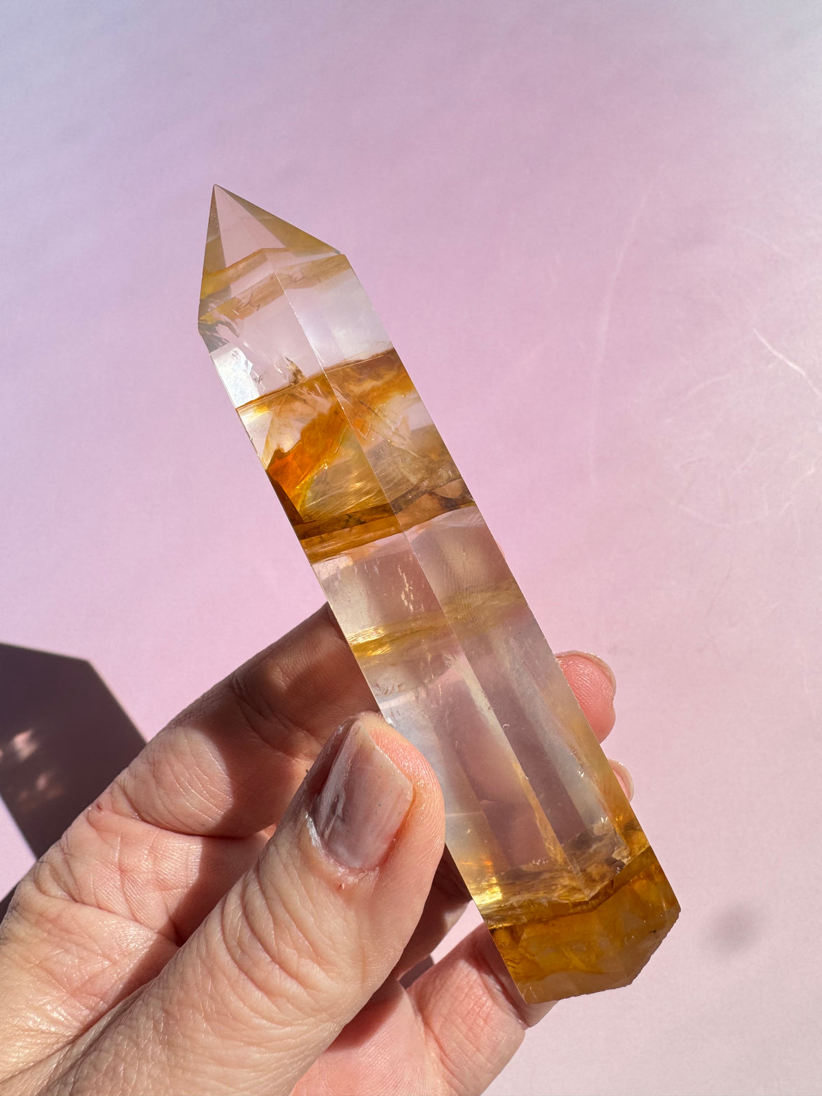 Golden Healer Quartz Tower