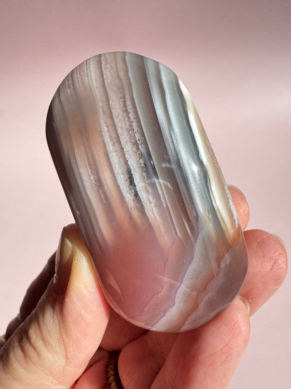Botswana Agate Palm Stone