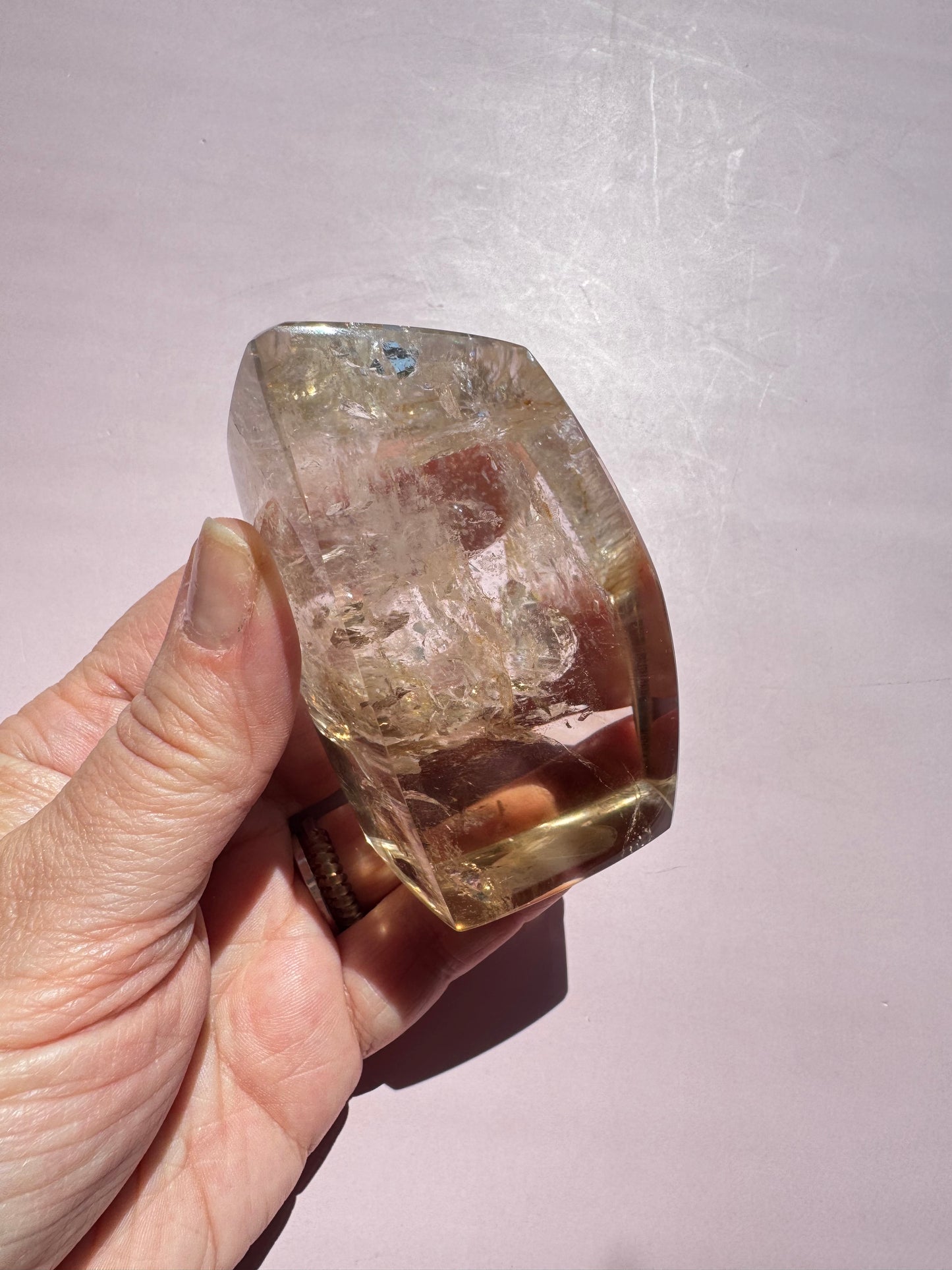 Citrine Quartz Polished Freeform