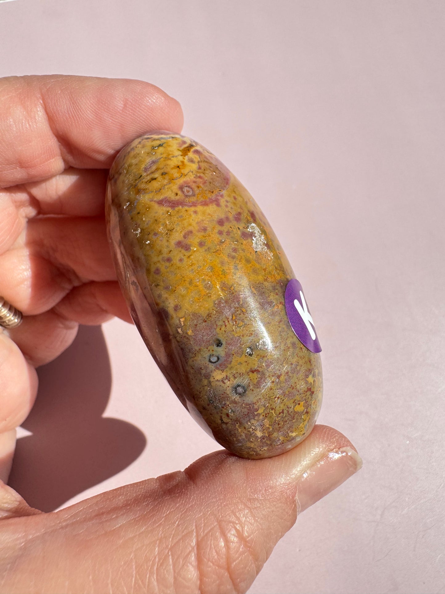 Unicorn Jasper Lingam - from India (Item K)