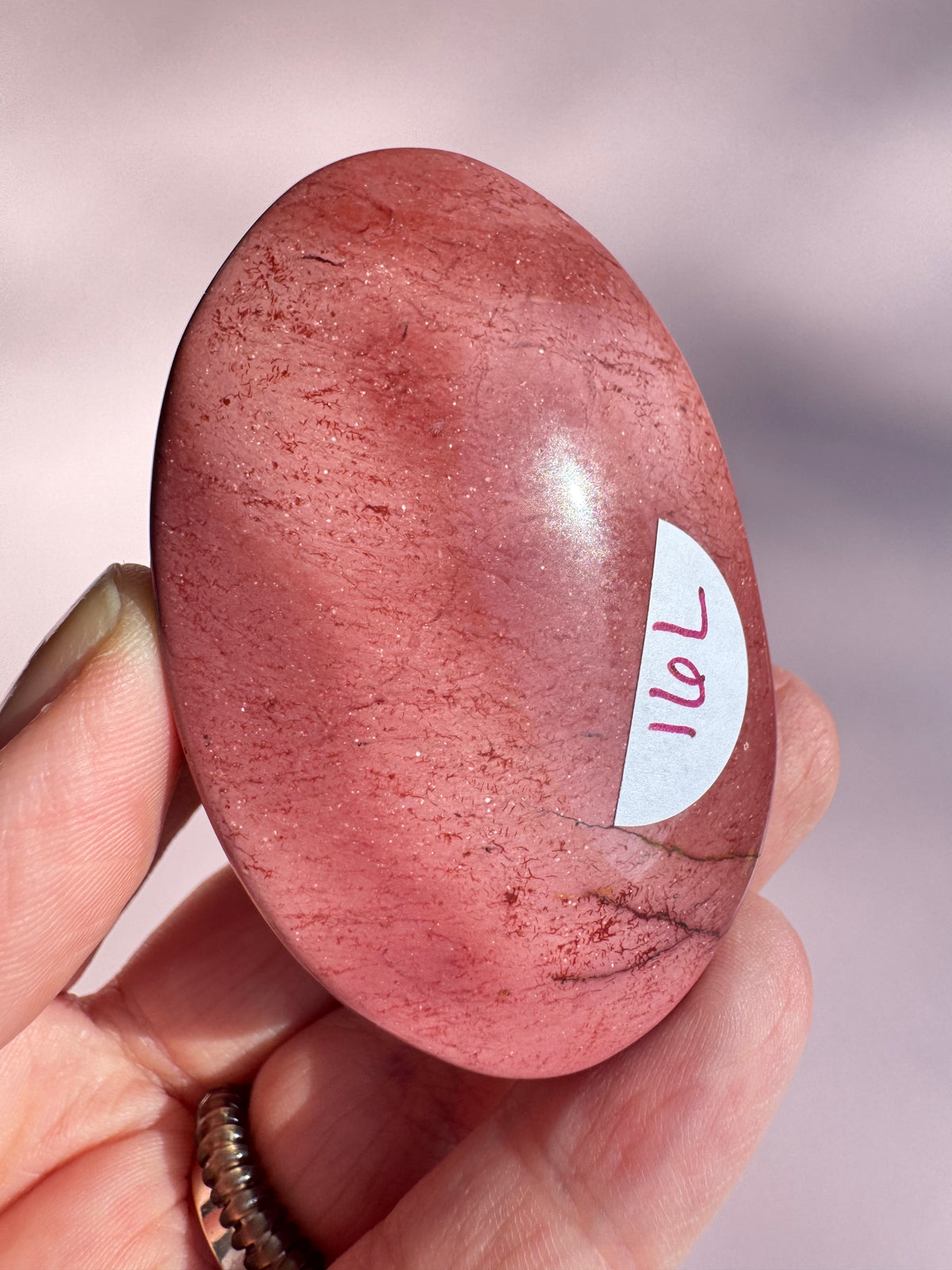 Mookaite Palm Stone - Item L