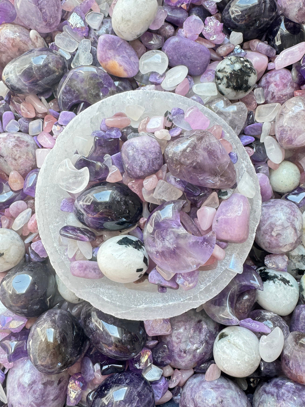 PURPLE MOONGLOW MIX Crystal Confetti Scoop