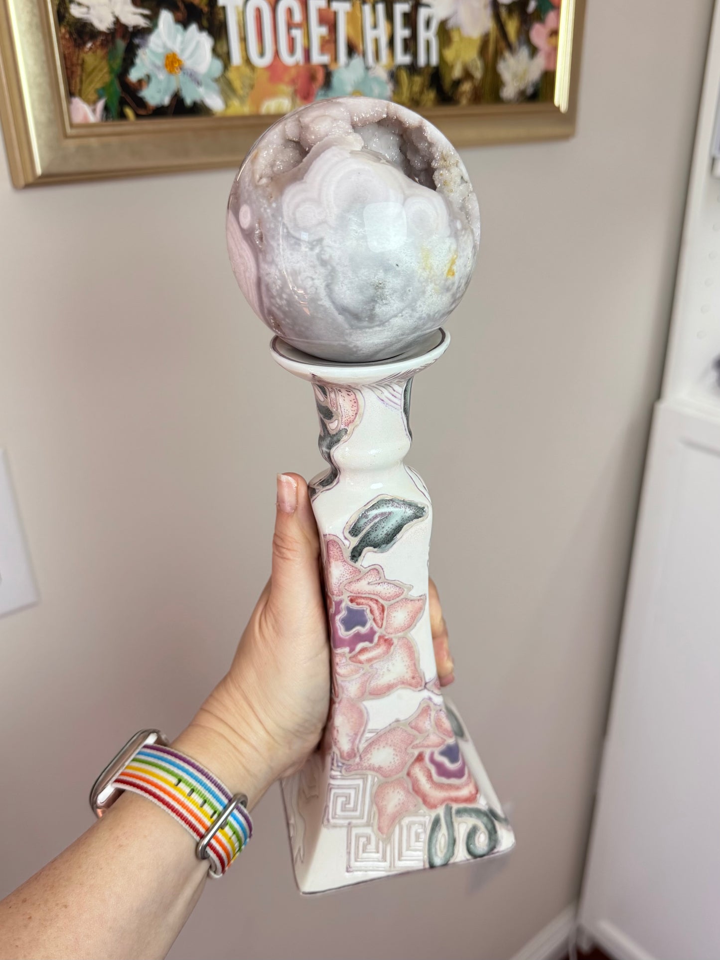 Toyo Candlestick Holder from 1970s - Sphere Display