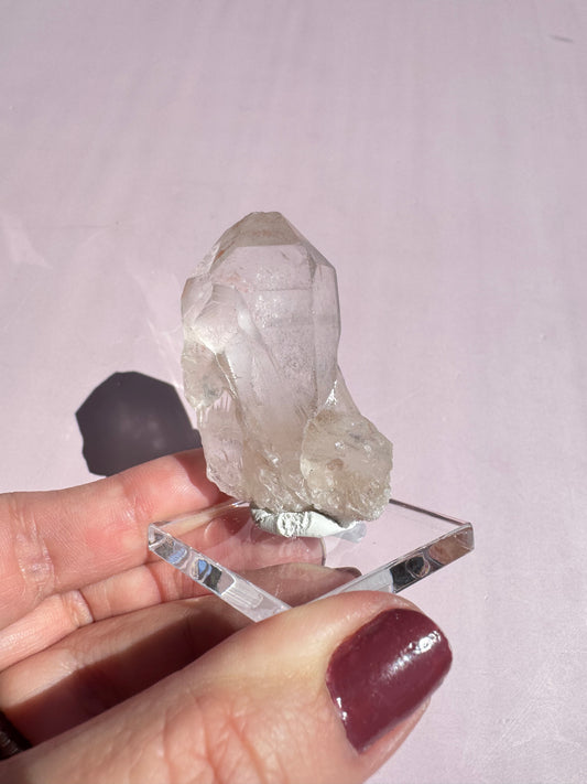 Pink Quartz Cluster - Item E