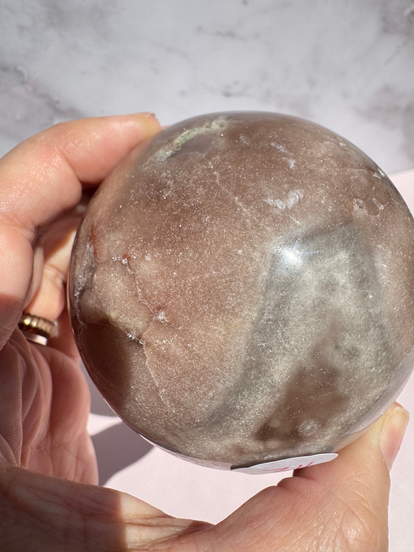 Pink Amethyst Sphere
