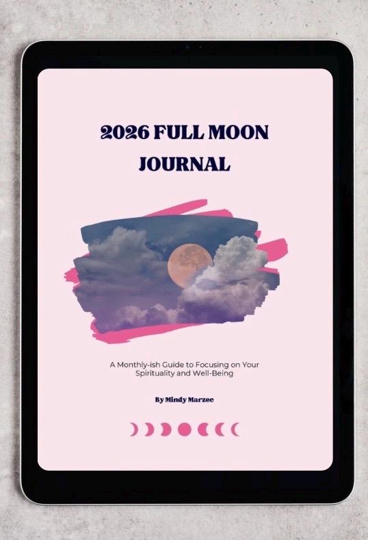 2026 Full Moon Journal - Lunar Rituals, Affirmations & Crystal Guide | Digital Download