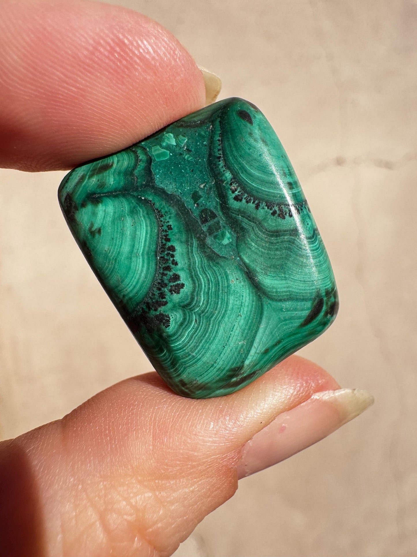 Malachite Tumbles