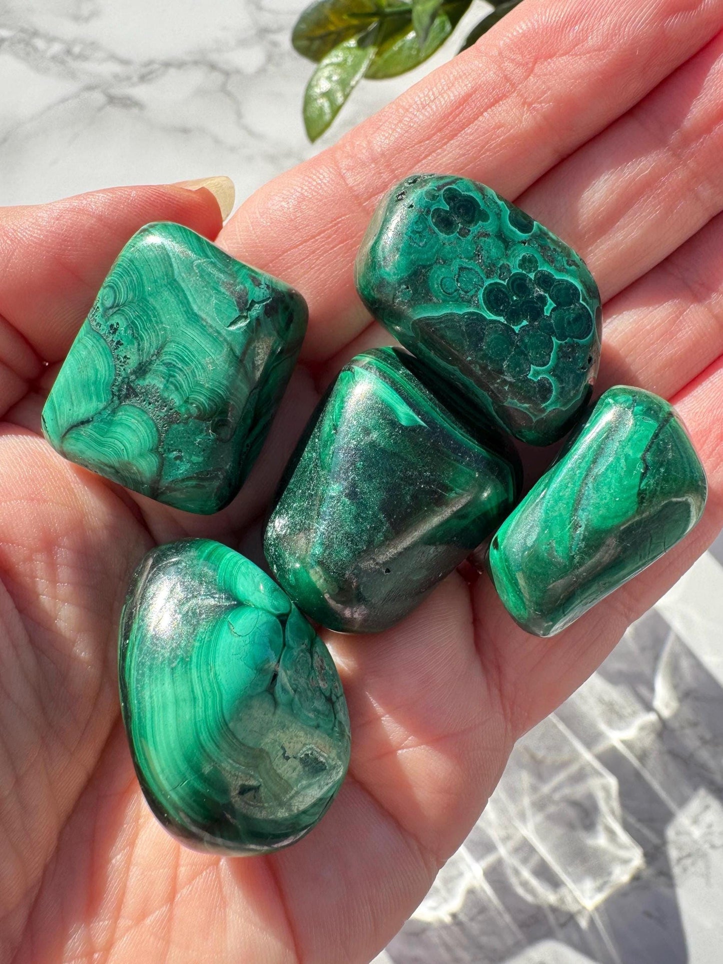 Malachite Tumbles