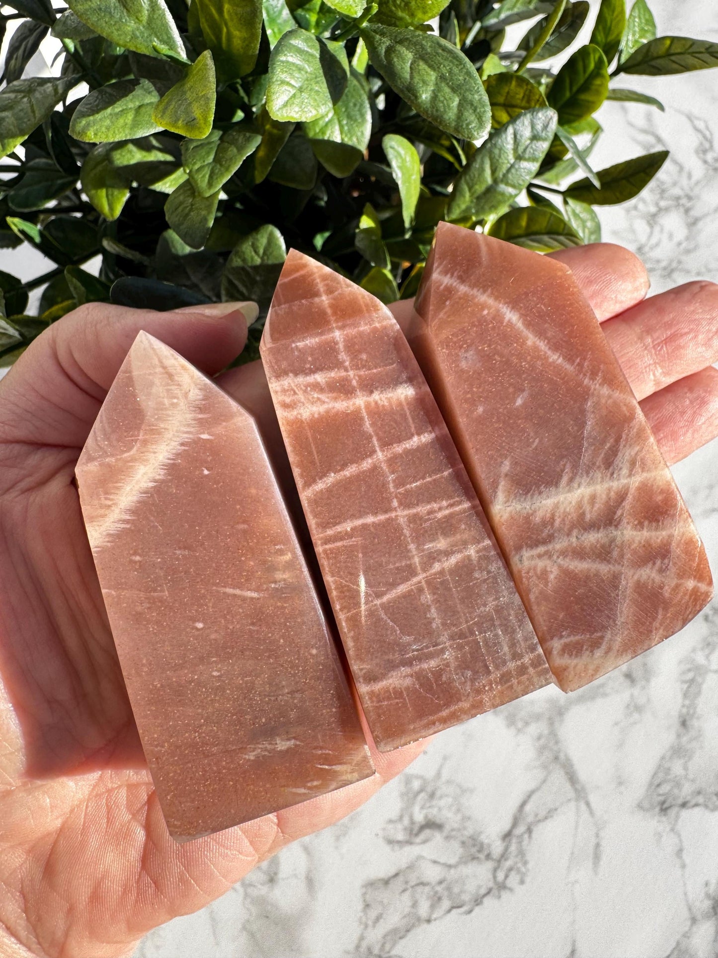 Sunstone Tower - High Quality Polished Sunstone