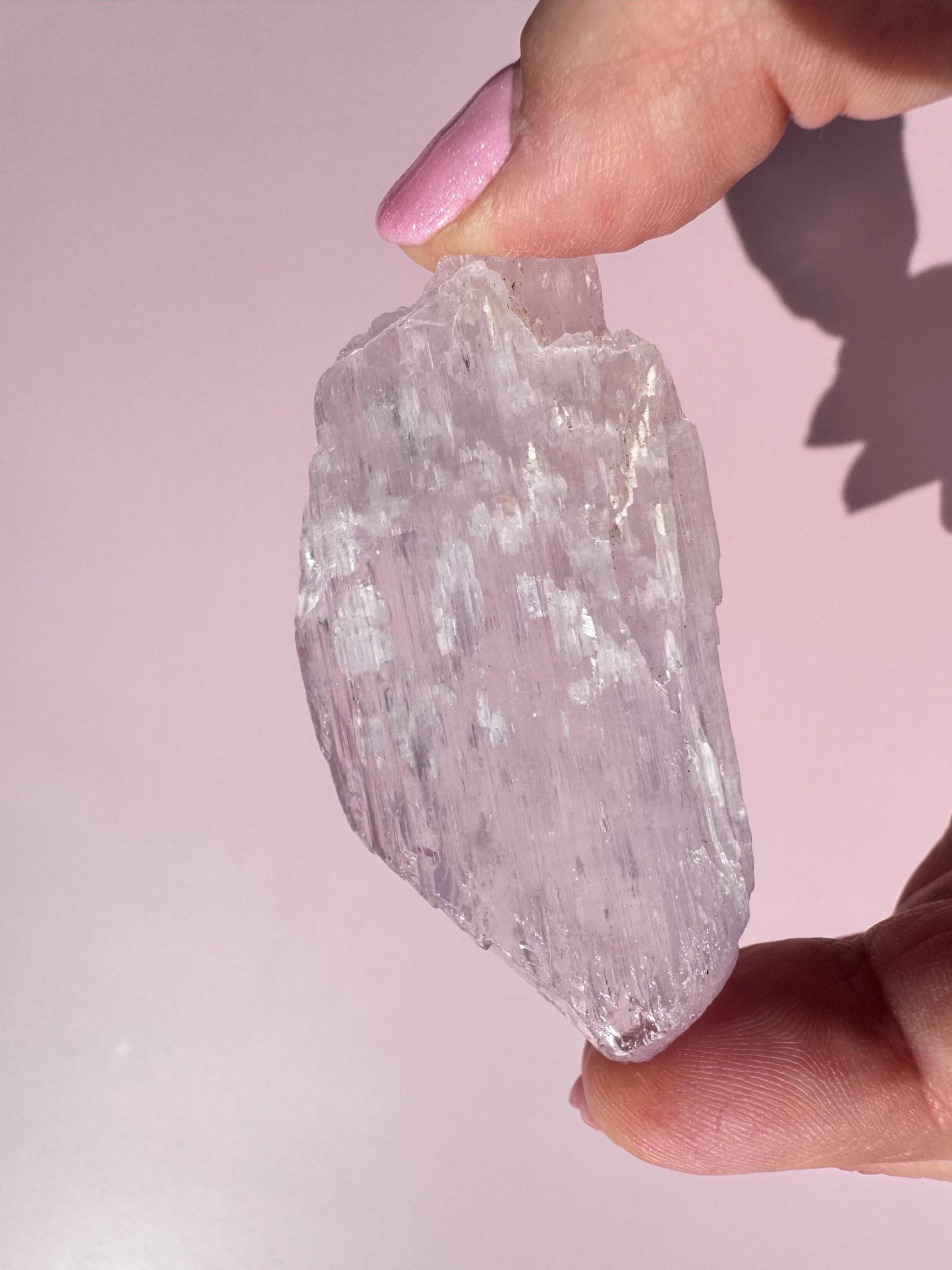 Natural Lavender Kunzite (Spodumene) from Afghanistan (2.4")
