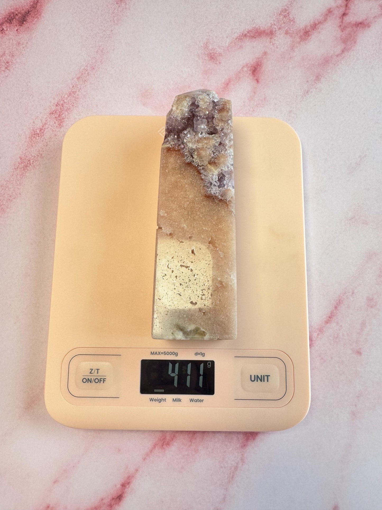 Pink Amethyst Tower from Brazil (5") - ITEM B