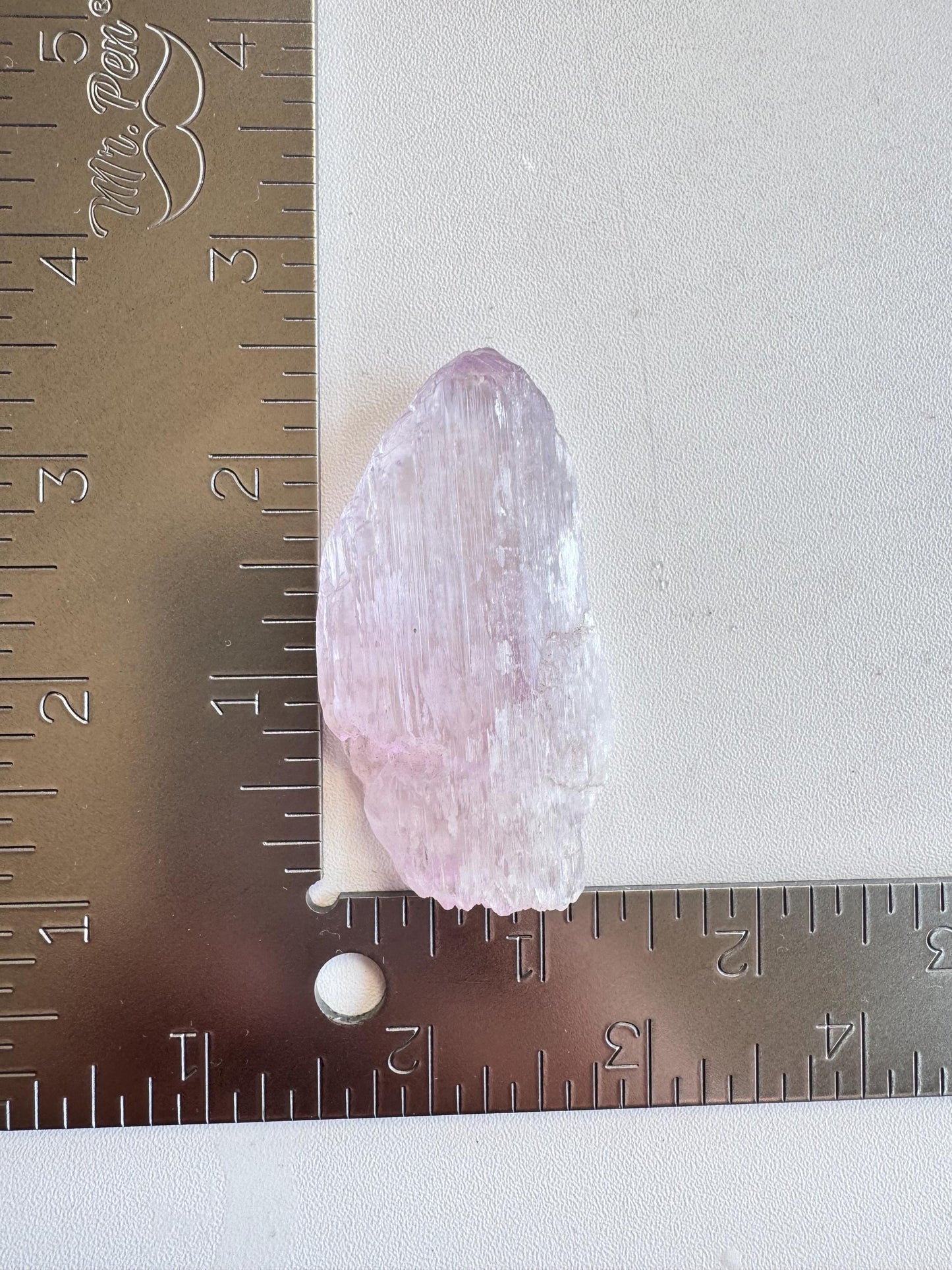Natural Lavender Kunzite (Spodumene) from Afghanistan (2.4")