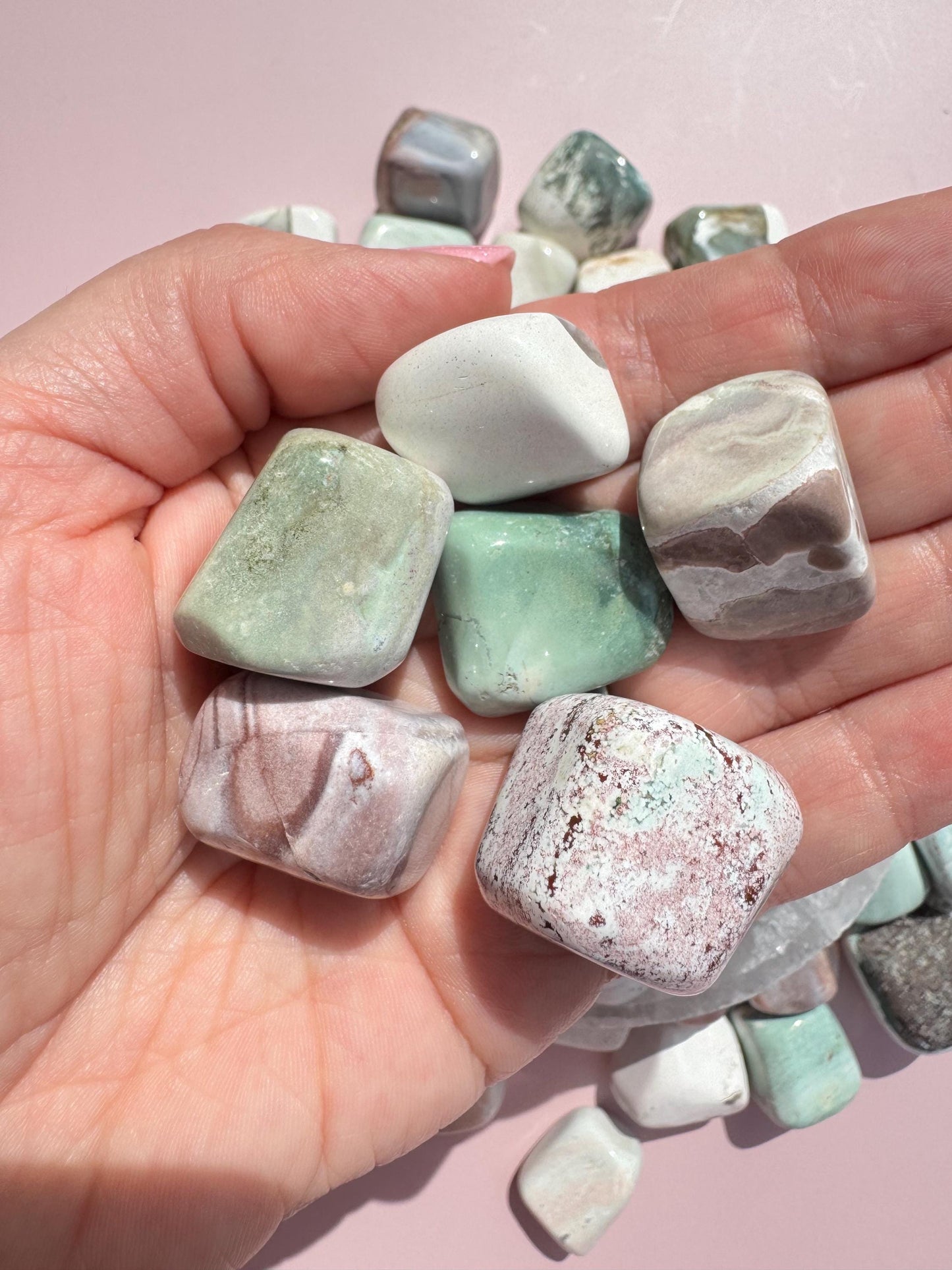 Unicorn Jasper Tumbles - from India