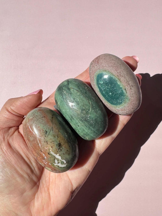 TREATED Unicorn Jasper Lingam Carvings - from India - YOU CHOOSE - Treated with Mineral Oil