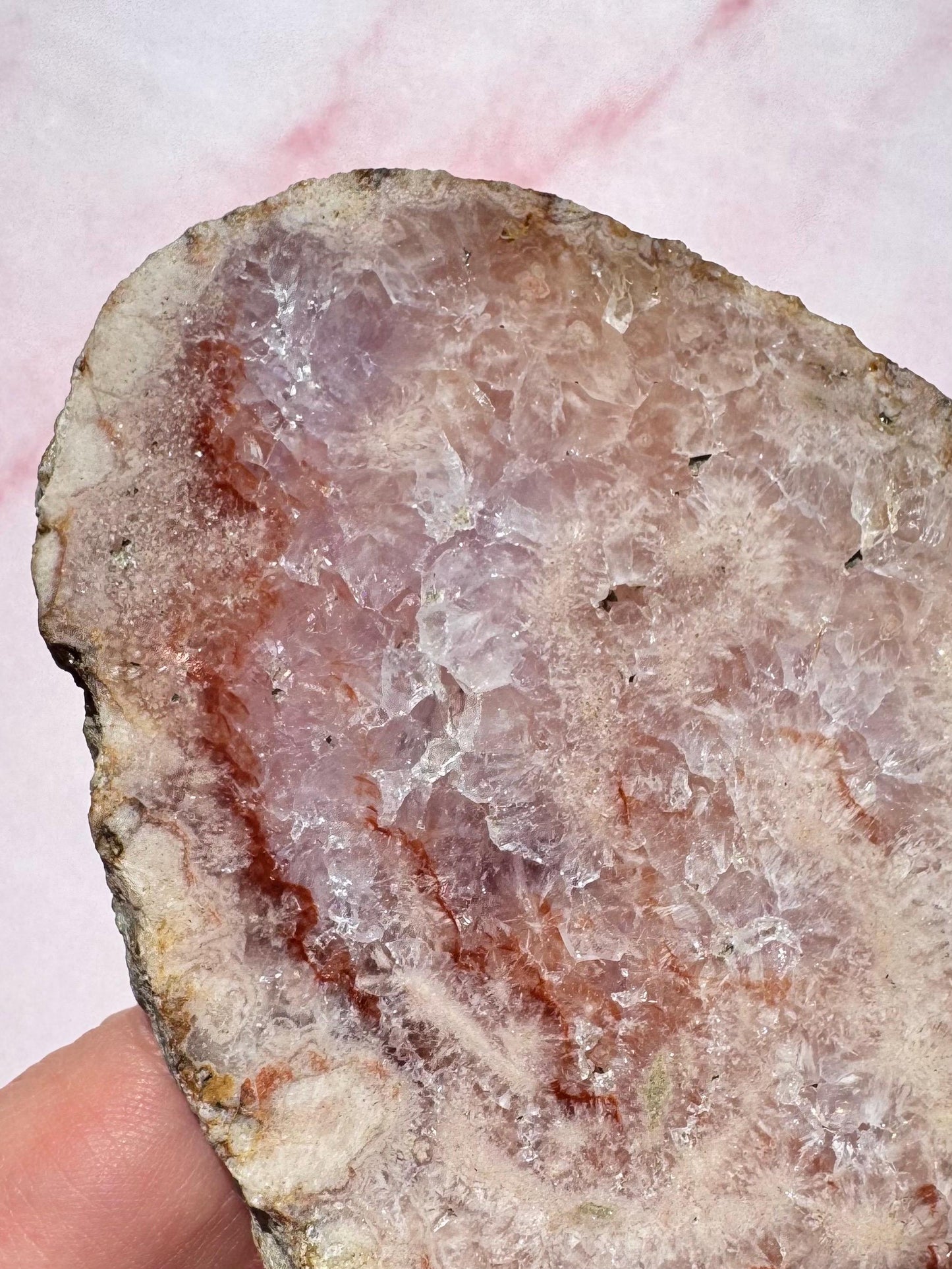 Pink Amethyst Slab (5") - ITEM A