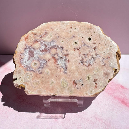 Pink Amethyst Slab (7") - ITEM B