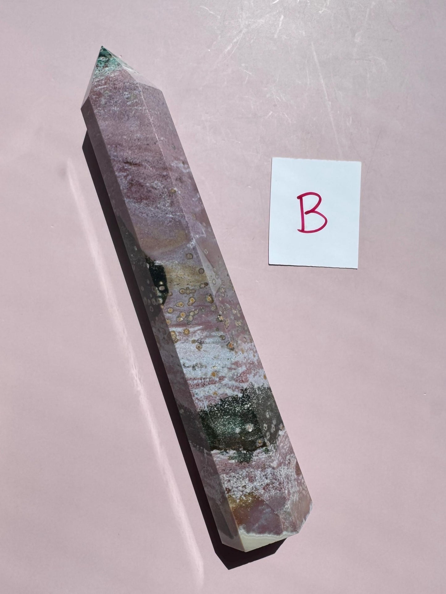 Tall Sea Jasper Towers from Madagascar - YOU CHOOSE