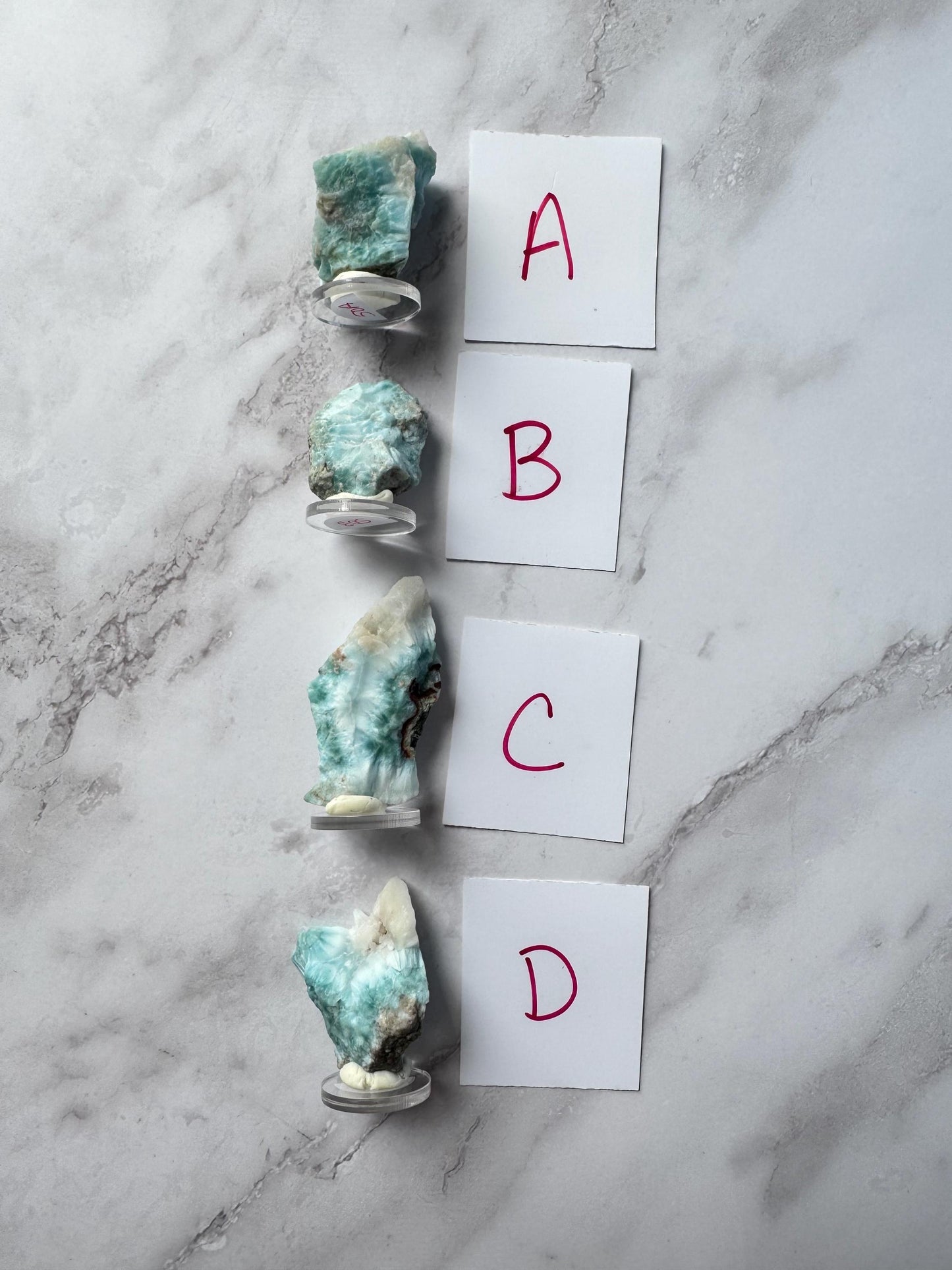 Larimar Raw Specimens - YOU CHOOSE
