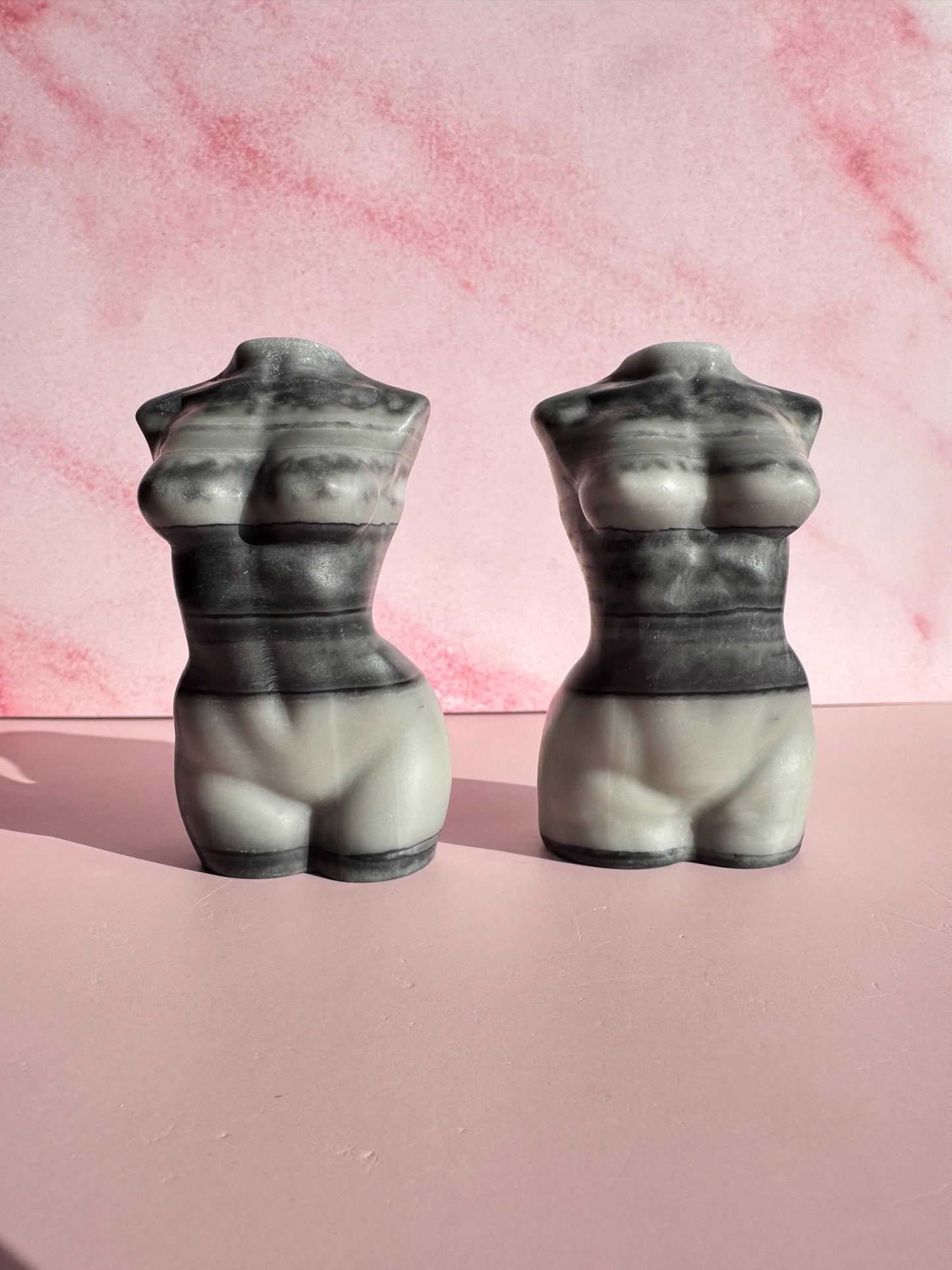 Zebra Jasper Goddess Body Carving (3") - YOU CHOOSE