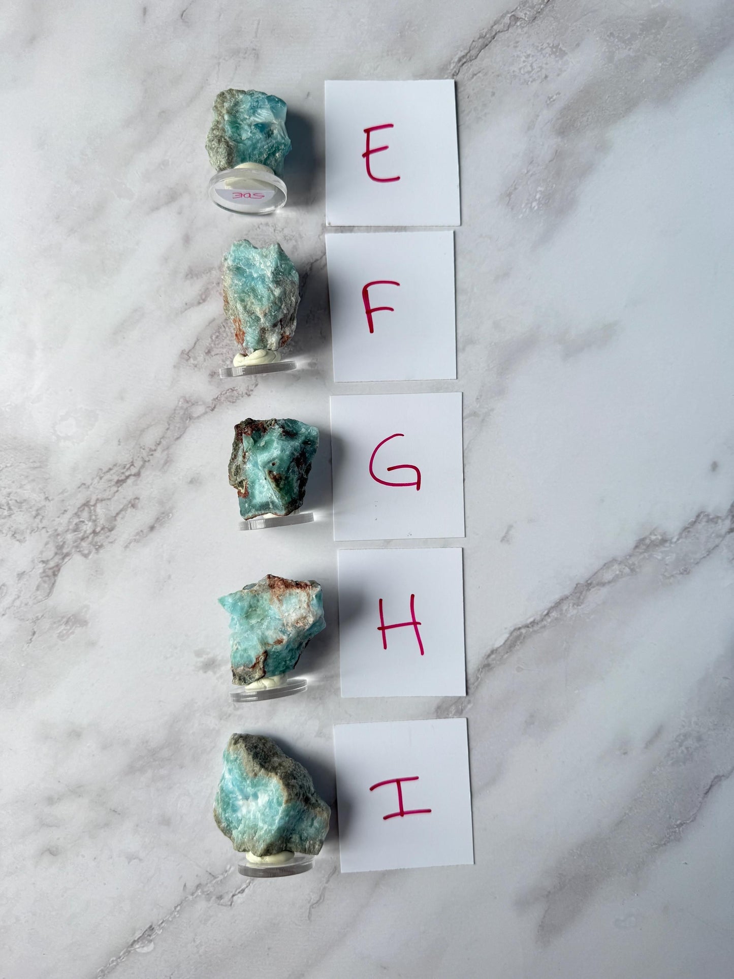Larimar Raw Specimens - YOU CHOOSE