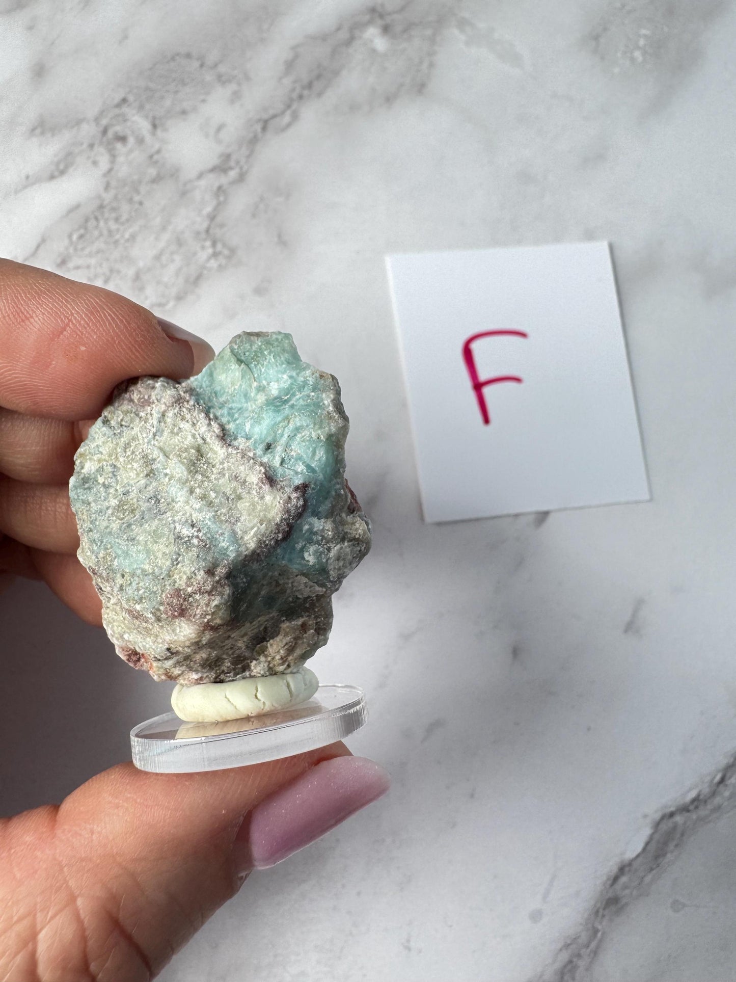 Larimar Raw Specimens - YOU CHOOSE
