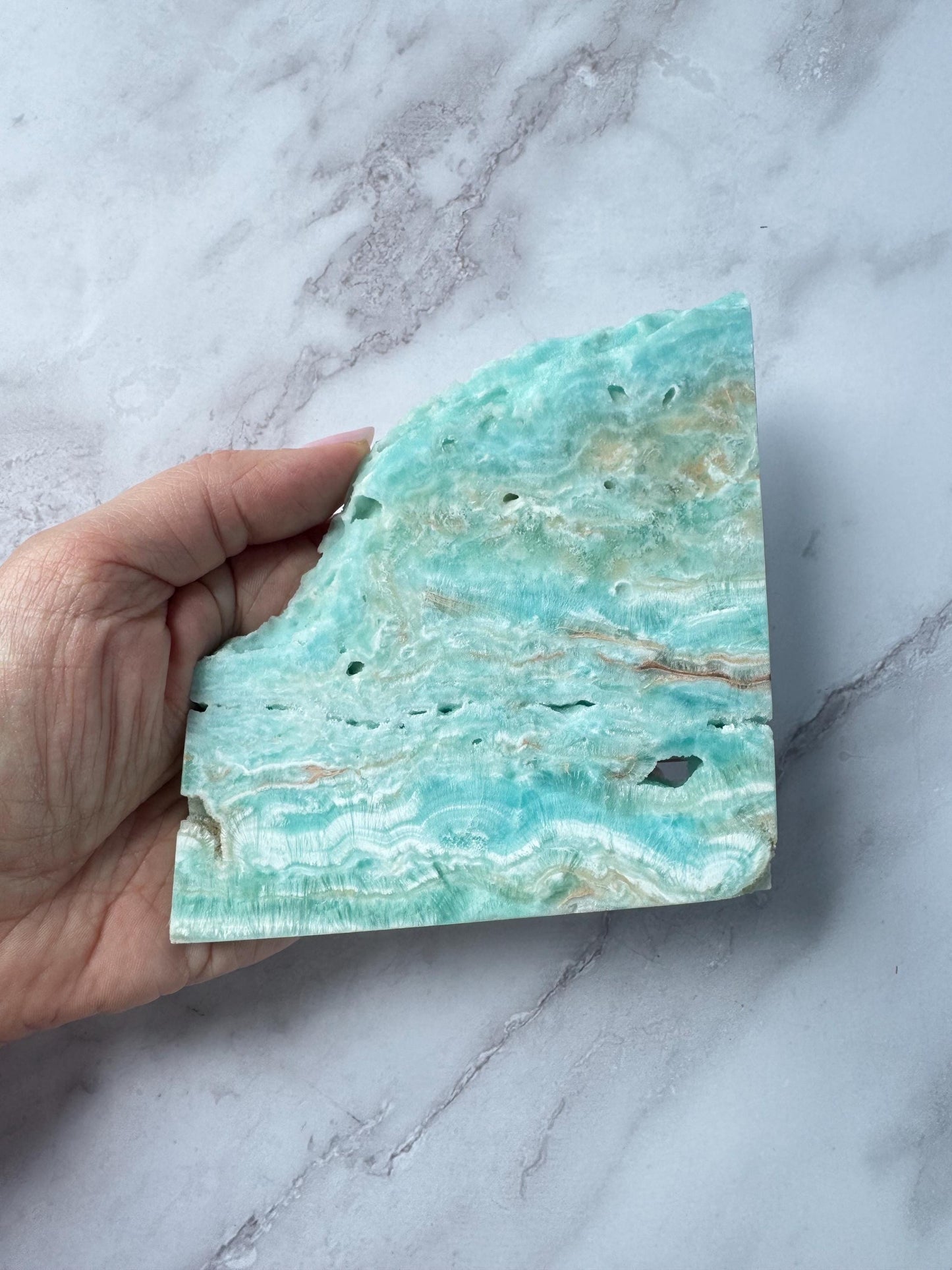Hemimorphite Slab (4.35") - ITEM A
