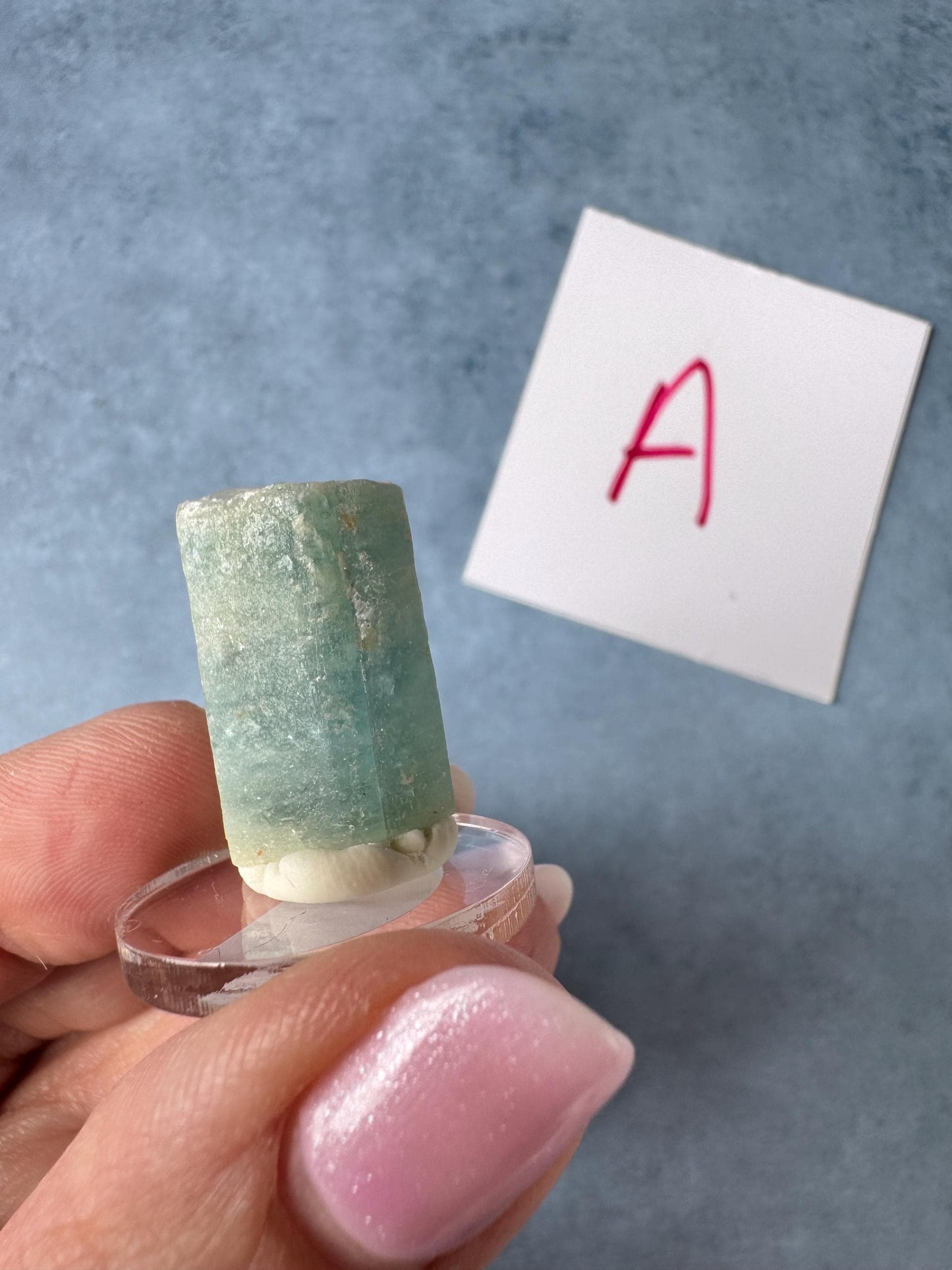 Raw Aquamarine - Natural Blue Crystal - Set 1