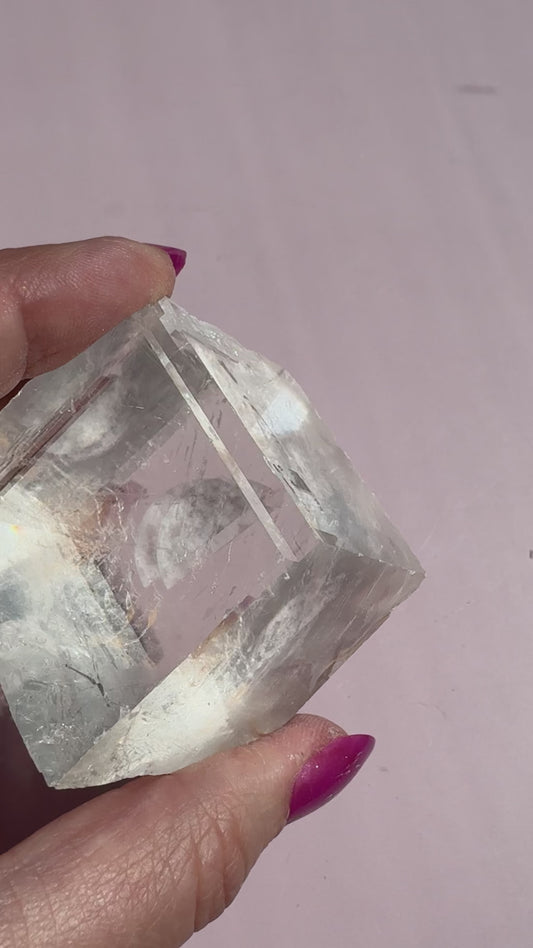 Rainbow Optical Calcite - Item H