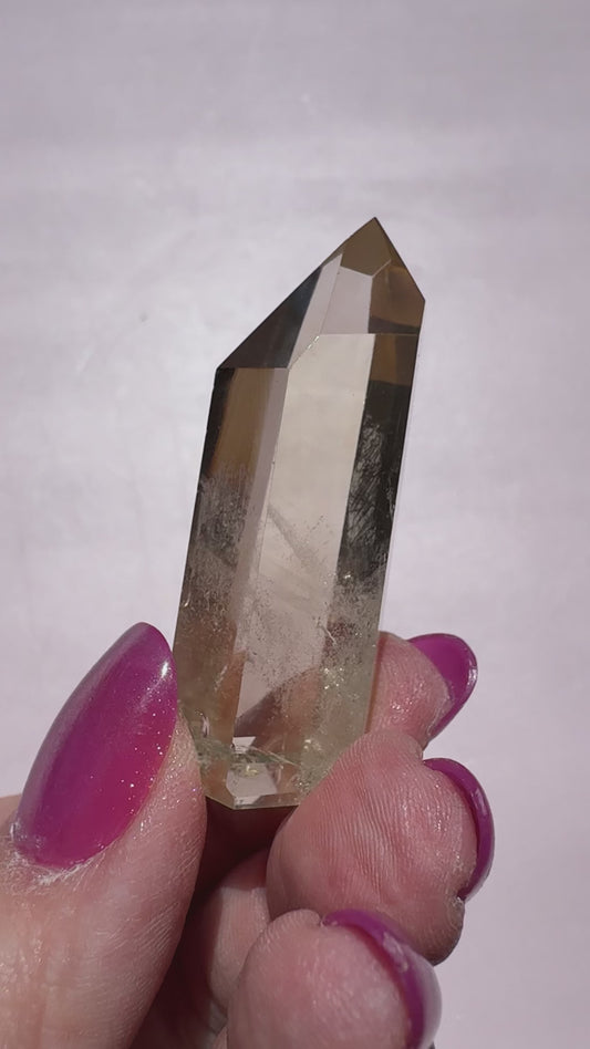 Citrine Quartz (Natural) Mini Tower - Item T