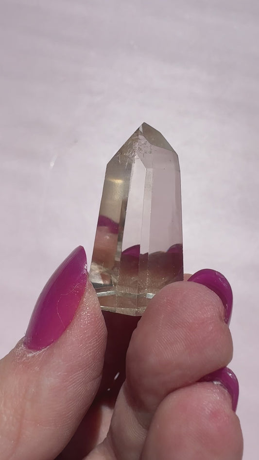 Citrine Quartz (Natural) Mini Tower - Item E