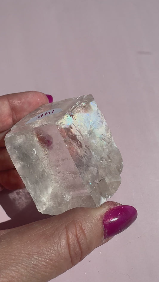 Rainbow Optical Calcite - Item F