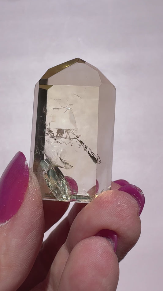 Citrine Quartz (Natural) Mini Tower - Item Y