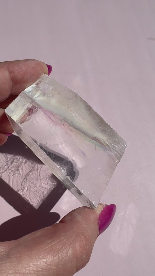 Rainbow Optical Calcite - Item G