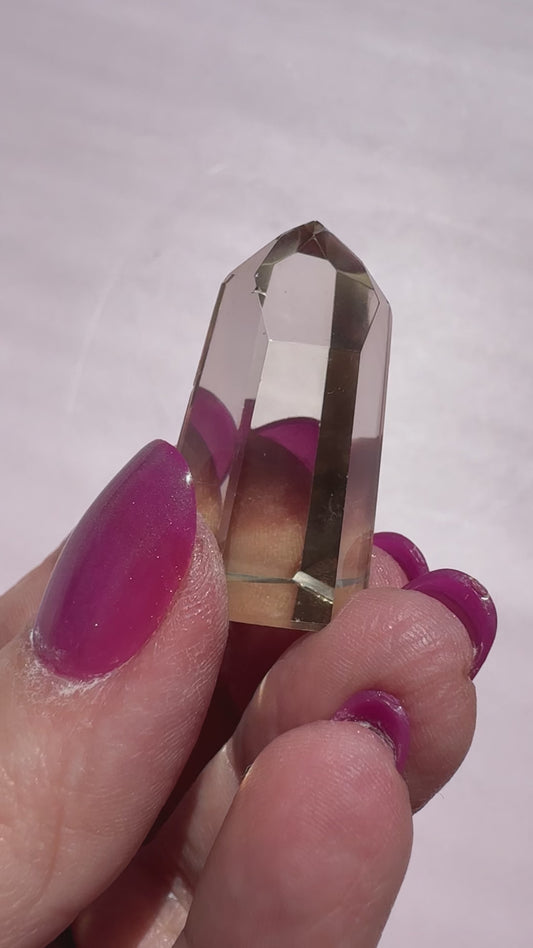 Citrine Quartz (Natural) Mini Tower - Item M