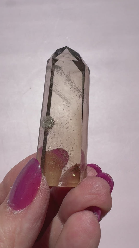 Citrine Quartz (Natural) Mini Tower - Item Z
