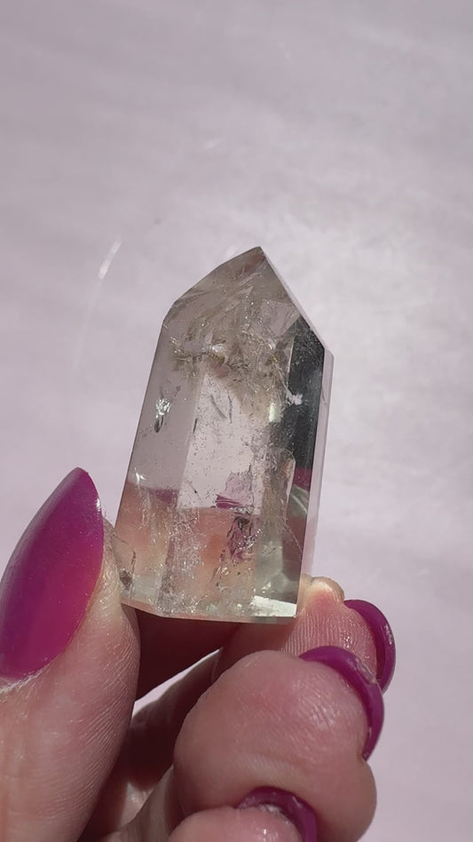Citrine Quartz (Natural) Mini Tower - Item O