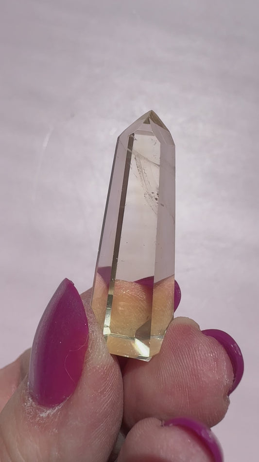 Citrine Quartz (Natural) Mini Tower - Item D