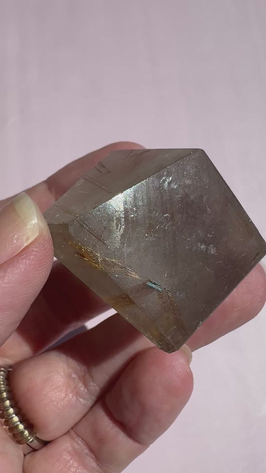 Golden Rutile Quartz Freeform - Item C