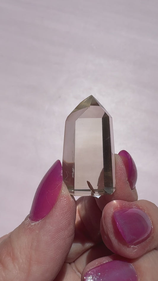 Citrine Quartz (Natural) Mini Tower - Item G