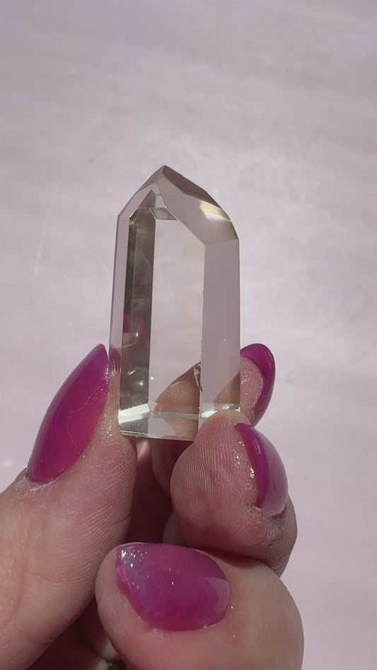 Citrine Quartz (Natural) Mini Tower - Item K